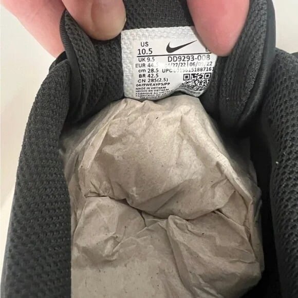 BRAND NEW Nike Downshifter 12 Men’s Dark Smoke Grey/Blue Sz 10.5 running shoes - Picture 6 of 8